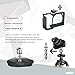 Niewalda 1/4 Inch to 3/8 Inch Tripod Adapter - 3/8 to 1/4 Mount Screws, Camera/Monopod/Light Stand Accessory