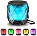 LFS Mini Bluetooth Lautsprecher mit Licht, Tragbarer Musikbox Outdoor Lautsprecher, IPX5 wasserdicht, Freisprechfunktion für Phone, Kabelloser Lautsprecher für iPhone, Galaxy usw