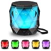 LFS klein Bluetooth Lautsprecher mit Licht, Mini Tragbarer Bluetooth Box wasserdicht, Freisprechfunktion für Phone…