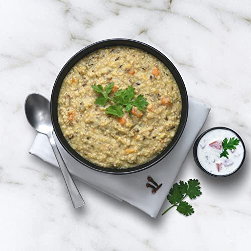 Image of Millet Amma CERTIFIED ORGANIC Millet Khichdi Mix | 250 Gms Pack | 65% Millet Content | Easy & Ready to Cook | Instant Millet Breakfast Mix | Rich in Protein & High Fiber | 100% Vegan