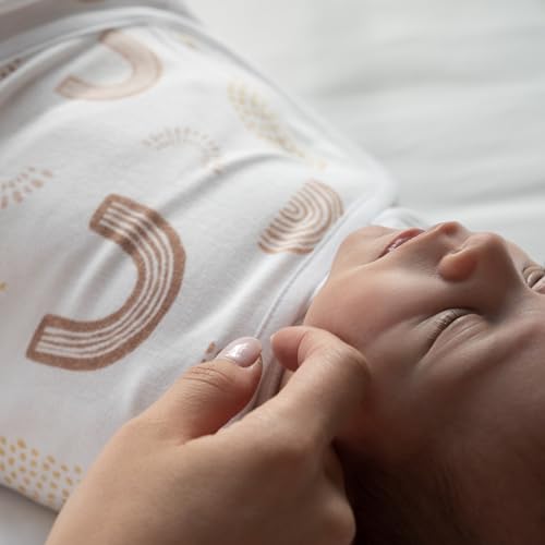Image of aden + anais Essentials Easy Swaddle Wrap Quick Change with Bottom Zipper, Snug Cotton Knit Baby Wrap Swaddle Blanket for Newborns, TOG 1.0, 3-Pack, Harry Potter, 0-3 Months, Small /Medium