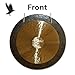 Horizon Gong by Raven Sounds, Handmade Chinese Bronze Wind Gong, for Sound Healing, Meditation & Yoga (24