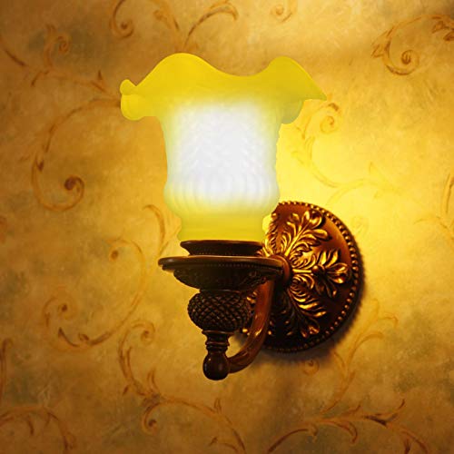 PIXNOR E27 Lustre Abajur de Lírio de Substituição Abajur Tampa Do Suporte 13. 5X10cm para Luz Pendur