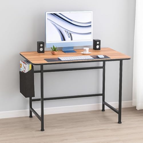 Image of Office Computer Table for Home /Writing Desk for Office /Folding Table for School /Folding Study Table /Work from Home Multipurpose Table (COM Wood)