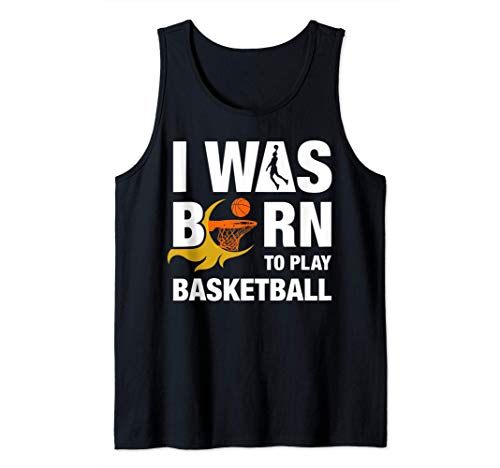 Basketball lover born to play basketball gift Camiseta sin Mangas