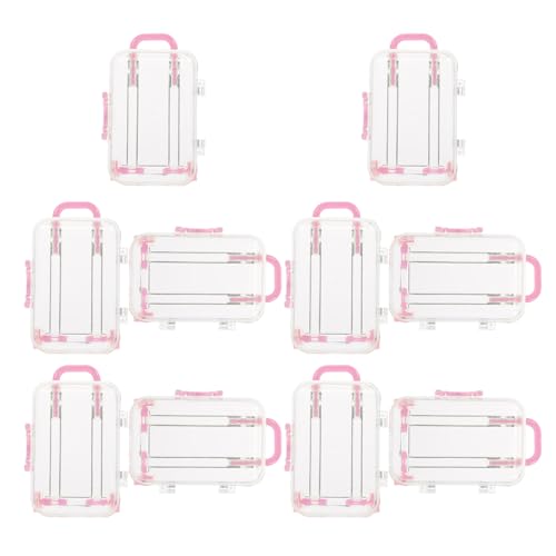 BESTonZON 10�� �X�[�c�P�[�X �{�b�N�X �N�b�L�[�{�b�N�X �����̗e�� �W���G���[���[�z���_�[ Pink