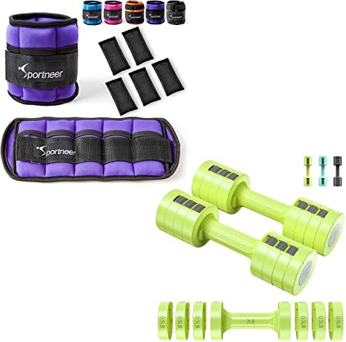 Ankle Weights with Dumbbells Hand Weights