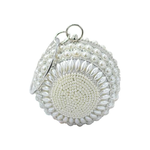 Pochette perlée haut de gamme sac de soirée avec chaîne amovible pour femme