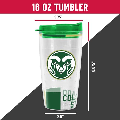 Image of Rico Industries NCAA Double Wall Tritan Tumbler 16oz or 22oz