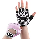 ihuan Lightweight Breathable Workout Gloves - Partition Palm Protection Gym Gloves | Enhance Grip Weight Lifting Gloves for Exercise | Fitness | Cycling Men & Women