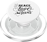 Photo Gallery peace love texas texan state amante texans popsockets popgrip per magsafe Photo Gallery peace love texas texan state amante texans popsockets popgrip per magsafe