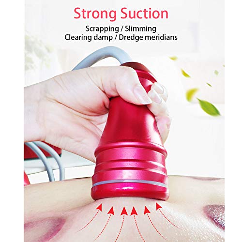 Cupping Set With 2 Massage Head, Professional Electric Cupping Gua Sha Massager, Scraping Cupping Therapy Massage Set, Rechargeable Warm Cupping Machine For Back Body Muscle Leg Cupping #TOP1