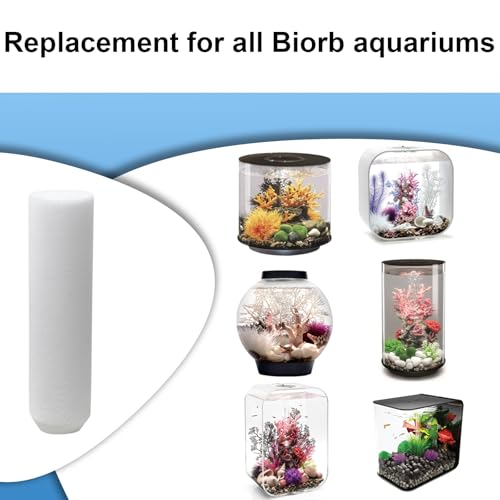 Image of 8-Pack Airstone Replacement for BiOrb Aquarium - Compatible with Classic, Halo, Tube, Life - Air Stone & Bubble Stone Diffuser