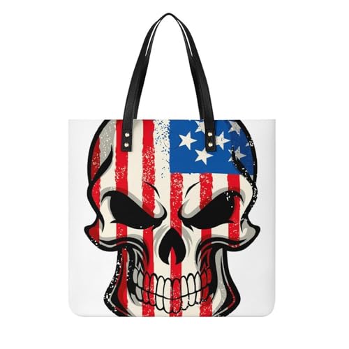 Sac à main shopper crâne : emportez tout votre nécessaire de voyage en sécurité