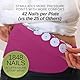 Akupressurgürtel, Akupressur-Massagematte, Akupressur-Wrap, Akupunktur Matte, Massagematte, Akupunktur Massagegürtel Stirnband, Yoga-Massage, Lila