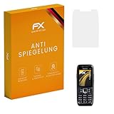 atFoliX Screen Protector compatible with Nokia E51 Screen Protection Film, anti-reflective and shock-absorbing FX Protector Film (3X)