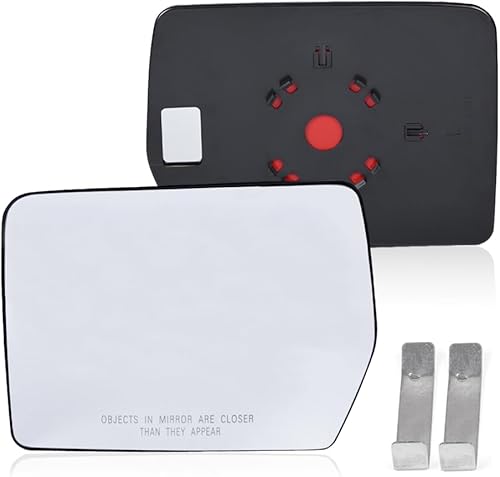 GRAND ORANGE Espejo retrovisor eléctrico con soporte trasero no calentado, lado izquierdo del conductor, compatible con Ford F150 2004 2005 2006