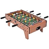 WEIFIY Tabla De Futbolín De Madera Fácilmente Montar El Juego De Fútbol Compacto Mini Portátil Mini Balones De Fútbol Tabla Cubierta Conjunto De Fútbol para Niños