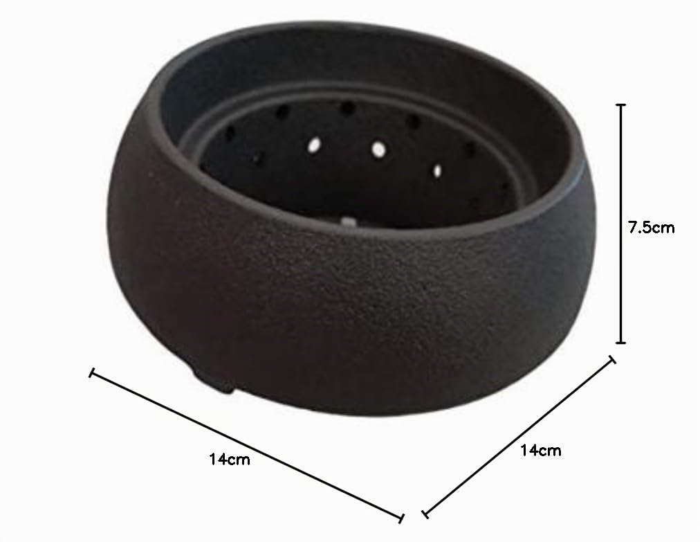Palazzetti Brasero 892607330 D140 mm Ronde en Fonte Gris Électrique Compatible Modèles Listés