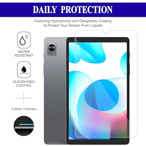 Image of Tempered Glass for Realme Pad Mini 8.7 inch Screen Protector Guard for Realme Pad Mini 8.7 inch Tablet - 1 Pack