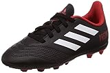 22.5 adidas Unisex-Kinder Predator 18.4 FxG Fußballschuhe, Schwarz (Negbás/Ftwbla/Rojo 001), 38 EU