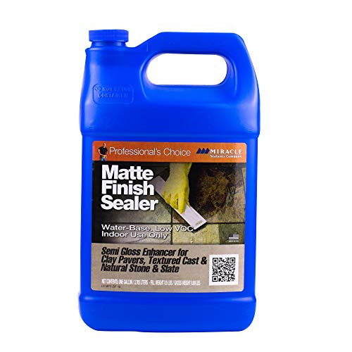 Miracle Sealants MFSGAL4 Matte Finish Sealer, Gallon Color & Gloss Enhancers