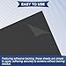 DKARDU 2 Pack Polarized Film Sheets (20x30cm/7.8x11.8in) Cuttable Back Adhesive Linear Polarizer Filter for Screen Repair, Educational Physics, and Photography, 3D Glasses with Scraper
