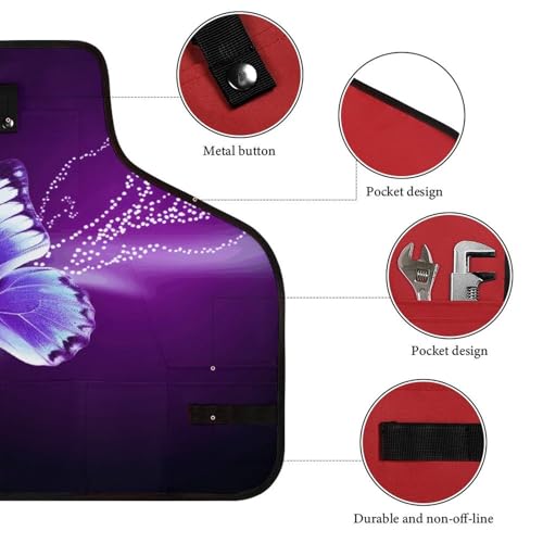Delantal de trabajo impermeable para hombres y mujeres miniatura 3