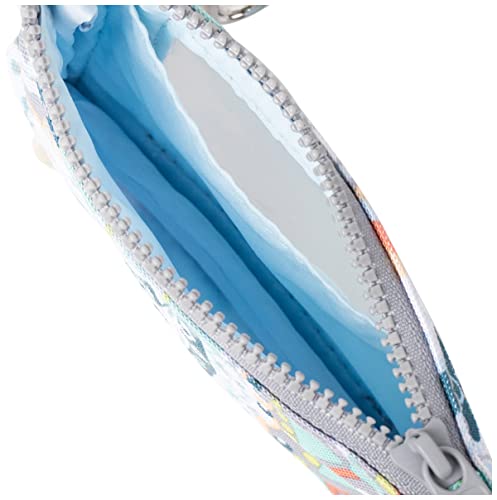 Vera Bradley Women's Recycled Lighten Up Reactive Zip Id Case And Lanyard Combo, Citrus Paisley, One Size #TOP4