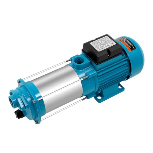 Pompe centrifuge 2200 W - Pompe de jardin - 4000 l/h - 10 bar - Pompe à eau professionnelle - Augmentation et alimentation en eau