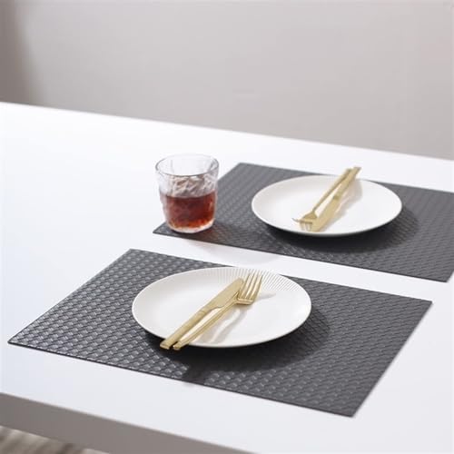 Sets de table imperméables en similicuir pour protéger votre bois