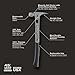 Stiletto TIB15MC 15 oz. Titanium TiBone Hammer Milled Face with Curved Handle