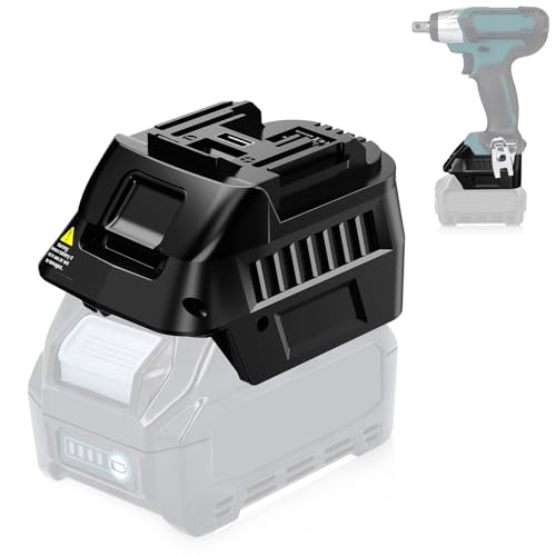 für Makita 40V auf 18V Akkuadapter XGT LXT Konverter Kompatibel mit Makita 40V Batterie BL4040 BL4025 für 18V Schnurloses Elektrowerkzeug Bohrmaschine Säge