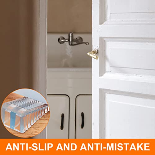 NIANOPKM 2 pezzi fermaporta in gomma per