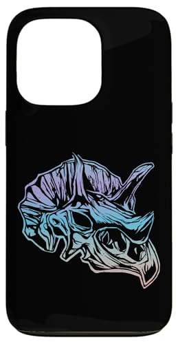 �g���P���g�v�X�A�����A����, Triceratops, Dino, Dinosaur �X�}�z�P�[�X iPhone 13 Pro �p