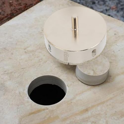 Broca diamantada para perforar cerámica, porcelana, vidrio y mármol, diámetro 95 mm, marca Mavaol miniatura 2