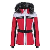 LUHTA Benita Skijacke Damen Berry weiß schwarz (36)