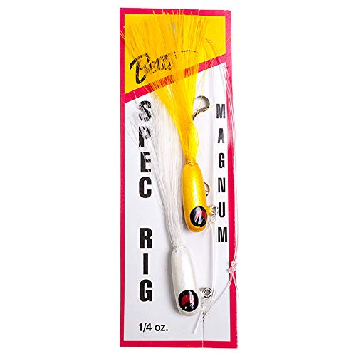 Betts 780-4-31 1/4-Ounce Magnum Spec Rig, Yellow and White Finishes ...