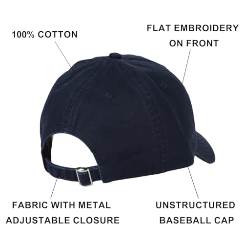 Gorra Shrek de visera curva azul marino con bordado Gingy ajustable 2