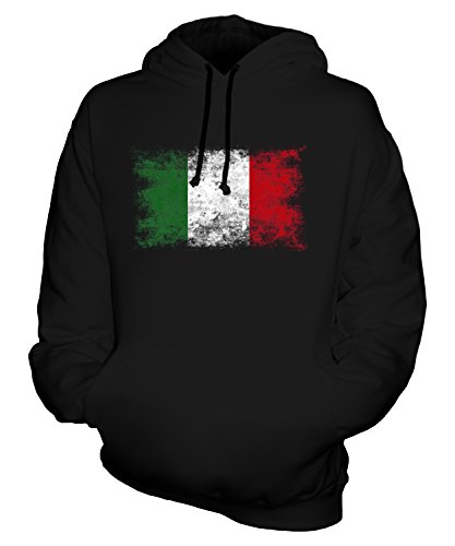 Sweat Capuche Italie Unisexe au Style Délavé pour Célébrer Vos Racines
