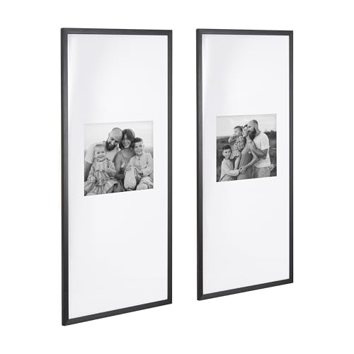 Kate and Laurel Gallery Rectangular Panel Picture Frame Set of