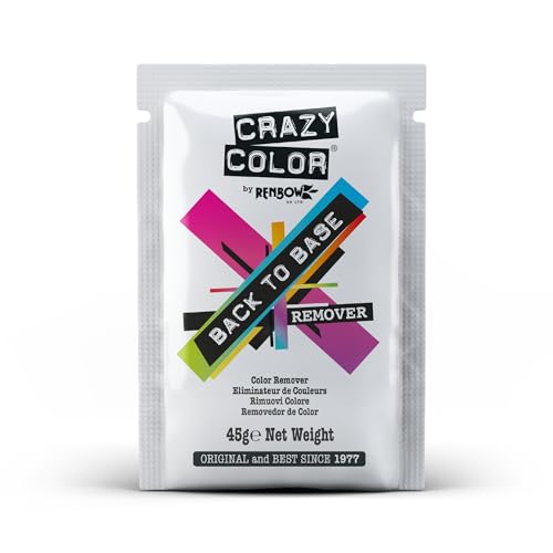 Crazy Color Back TO Base Color Remover 45G, Blanco