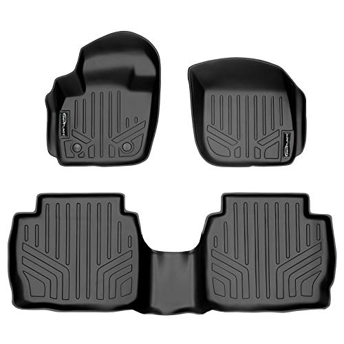 SMARTLINER - Juego de alfombrillas para Ford Fusion/Lincoln MKZ 2013-2016, color negro
