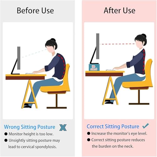 Support d'écran en acrylique triangulaire pour angle de bureau PC - 4