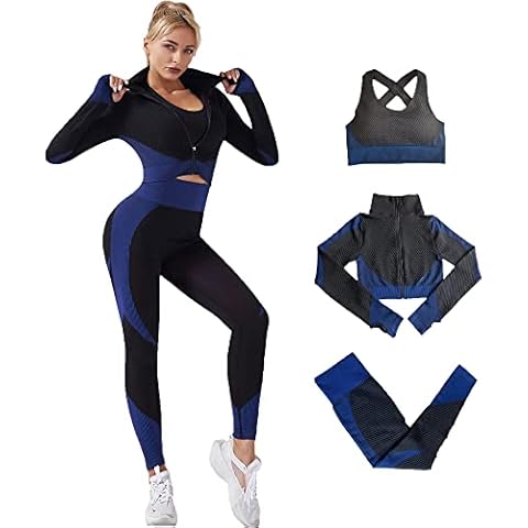 Veriliss Women's 3-Piece Sports Tracksuit Cover