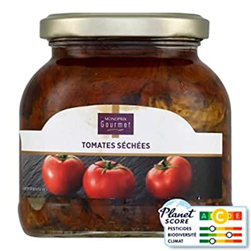 Monoprix Gourmet Tomates séchées - Le bocal de 125g net égoutté