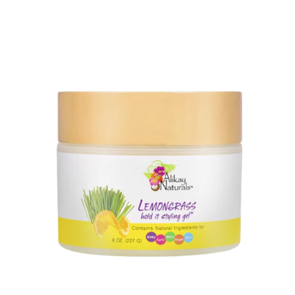 Alikay Naturals Lemongrass Hold It Styling Gel, 8 oz (227 g) Alikay Naturals Lemongrass Hold It Styling Gel, 8 oz (227 g)