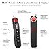Hidden Camera Detector, Hidden Device Detector, Anti Spy Bug Detector, Spy Camera Finder, Wireless Camera Finder, RF Signal & GPS Tracker Scanner for Travel, Hotel, Car & Office Privacy Protection