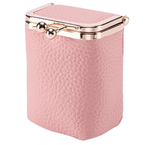 Axcvveiyi Genuine Leather Lipstick Case