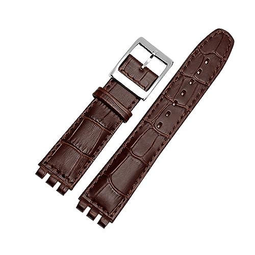 HMFang {vuXbg{vohƌ݊ 17 ~[g 19 ~[gXgXgbvԍvohjvxgANZT[(Brown silver buckle,17mm)